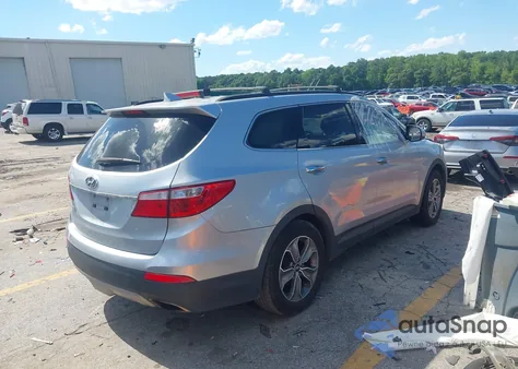 2016 Hyundai Santa Fe Se from USA, damaged, VIN KM8SM4HF5GU147166